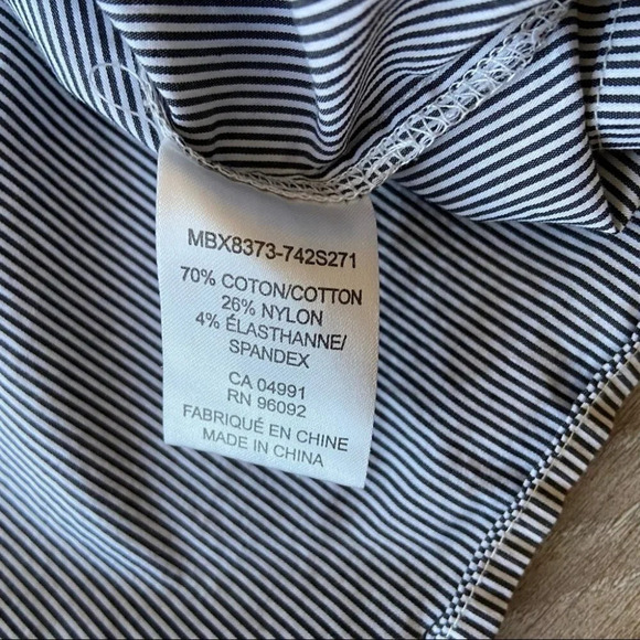 Jasmine & Juliana Striped Bell Sleeve Embroidered Top - Picture 13 of 16